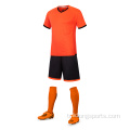 Toptan futbol üniforma seti/gençlik futbol forması seti